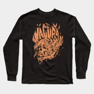 Skull Girl (apricot skull) Long Sleeve T-Shirt